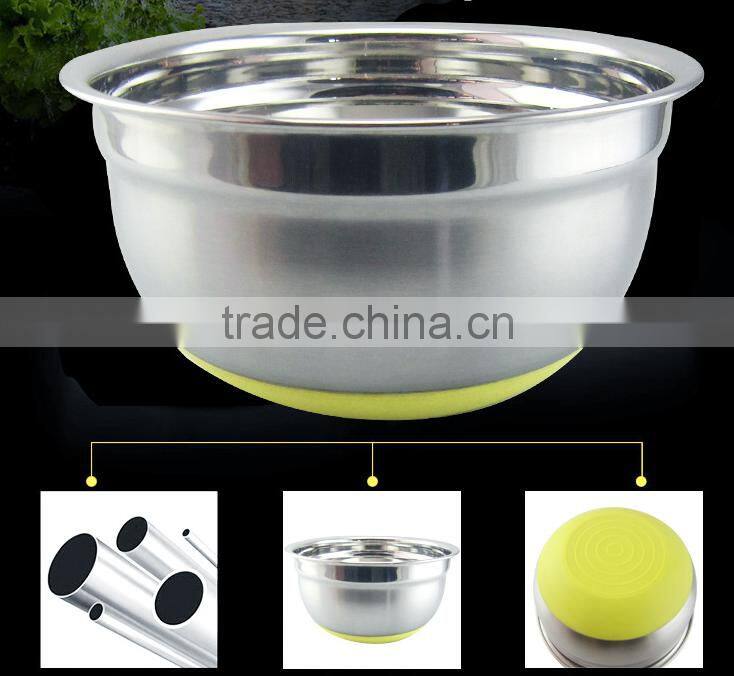 Stainless steel mixing bowl for resturant used