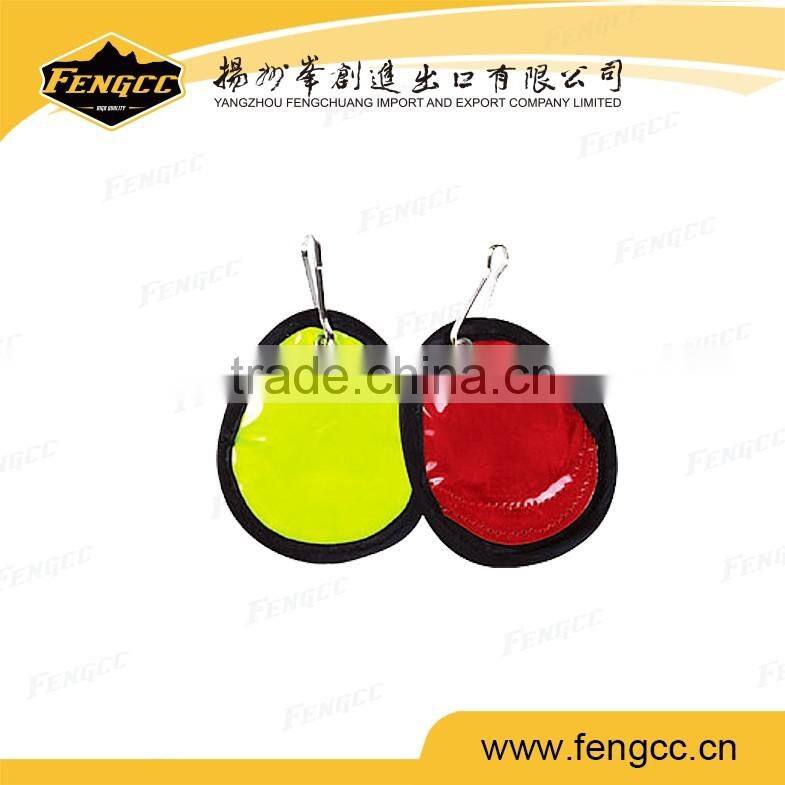 Promotional Logo Printed Reflective Keychain