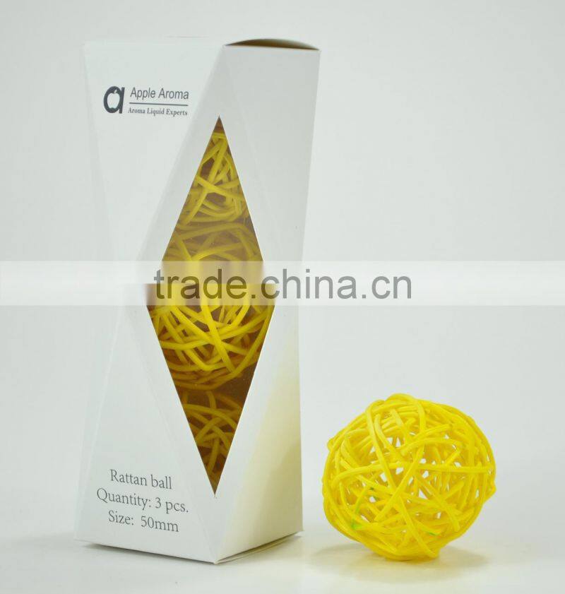 Fashion Fragrance Rattan Ball/ Scented Colorful Rattan Balls Wholesale