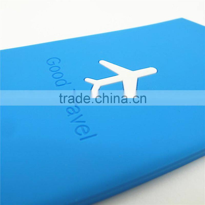 100% Eco-friendly Factory Direct Wholesale Silicone/PVC Luggage Tag