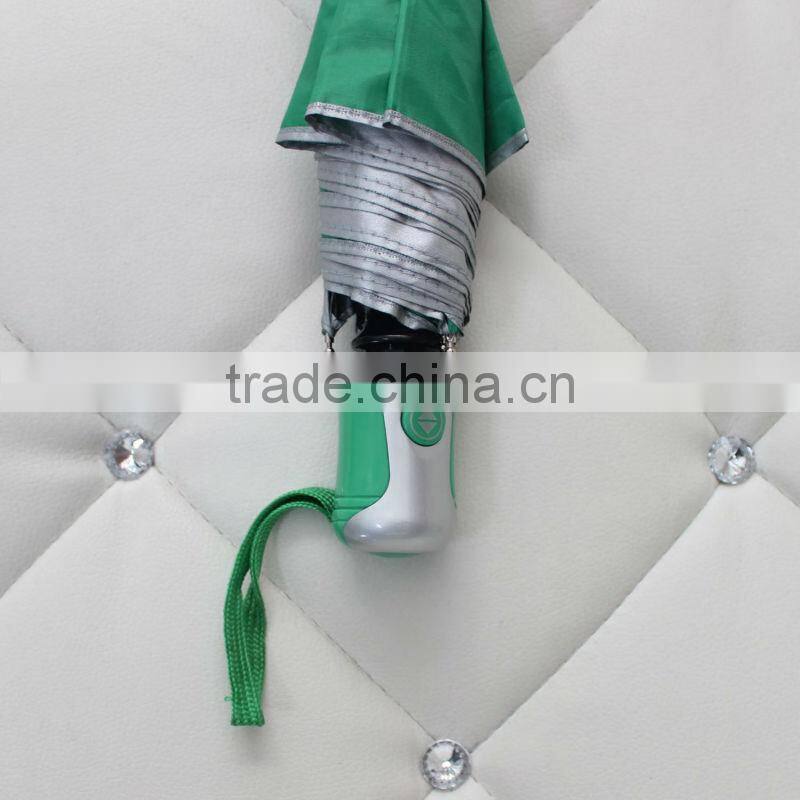 3 Fold auto open and close windproof umbrella