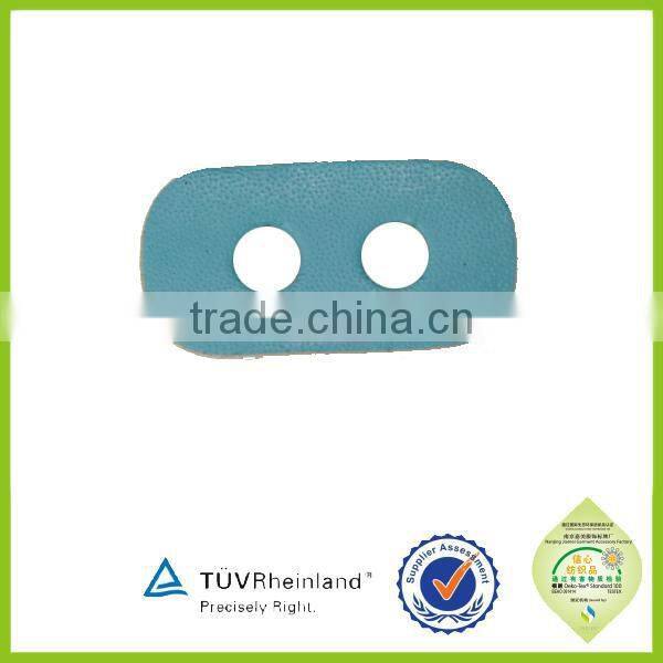 decorative black leather drawstring stopper