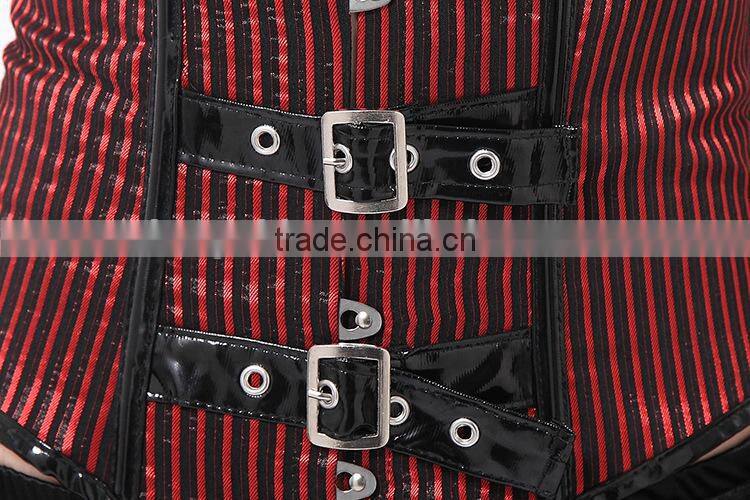 2015 Newest style seamless conjoined one set body shaping corset with long skirt