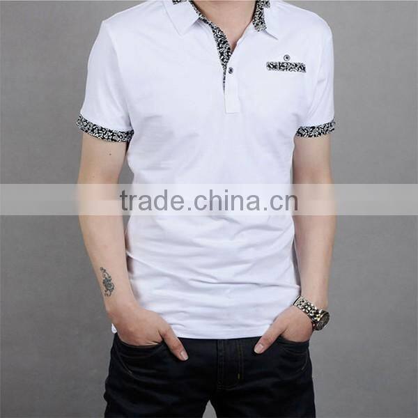 2016 latest collar tshirt design blank tshirt no label polo tshirt printer