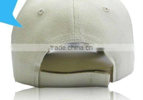 customized advertising caps/100% cotton 6-panel caps with any logo embroider