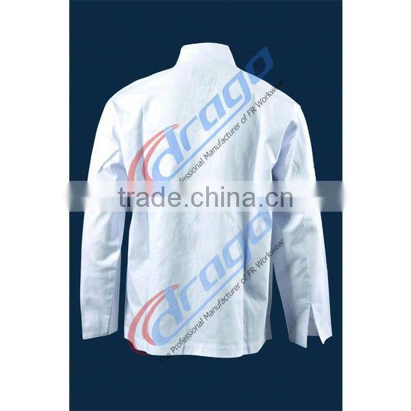 double-breasted chef coat