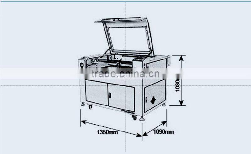 JQ9060 up-down worktable wine bottle engraving machine