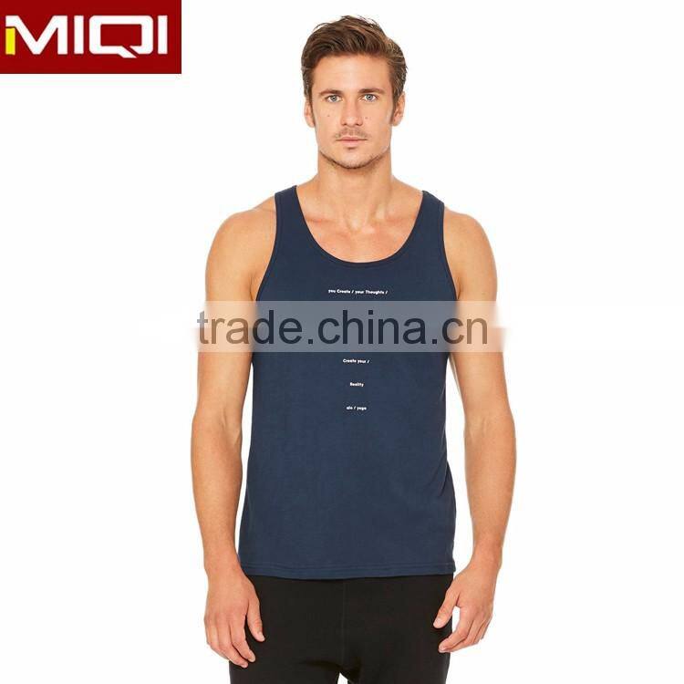Gold supplier hot sale High Quality Very Light Mens custom gym tank top