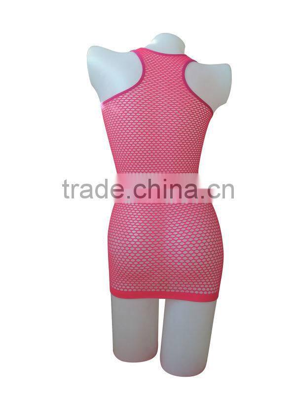 nice quality new style seamless woman underwear sexy lingerie ladies mesh hole racer back camisole