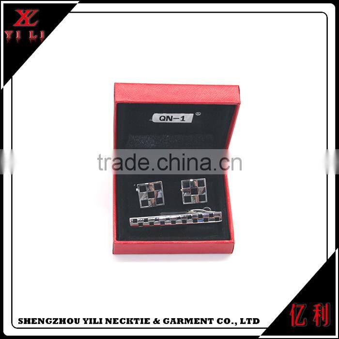 Fashion accessories gift sets cheap cufflinks