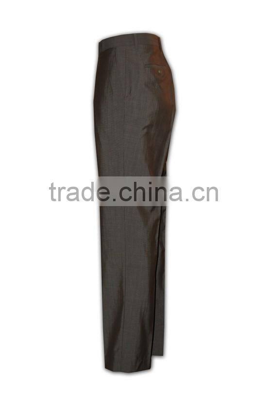 Fashion cotton cargo wide leg trousers