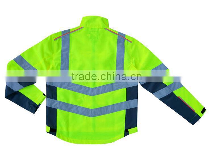 Wholesale reflective winter jackets workwear hivis jacket