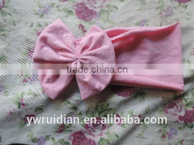 kids girl flower raglan hairwear persnickety remake cotton bowknot baby girl headbands children button hairband wholesale 2016