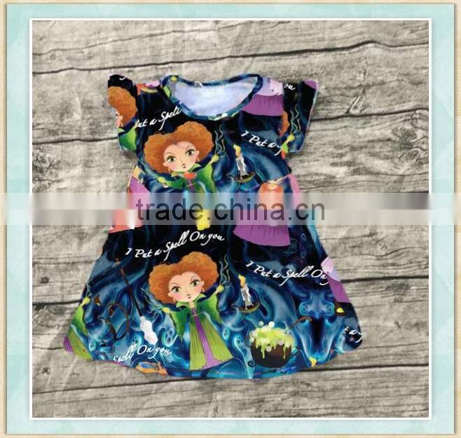 2017 Ibear new production baby clothes in bangkok wholesale plus size girl summer dress