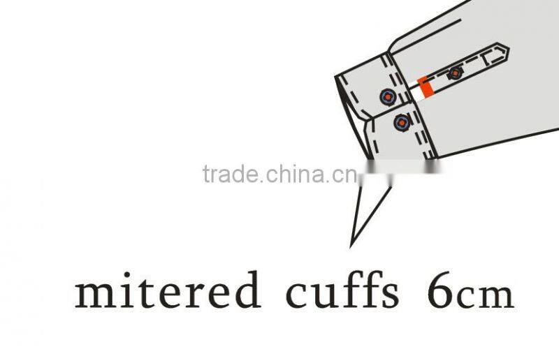 custom slim fit contrast color ribbon detailed casual dress shirt