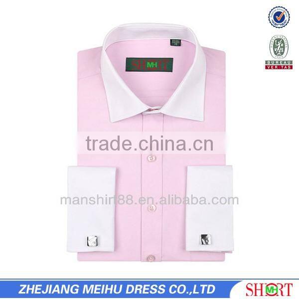 hgih yarn count high density tuxedo shirt for man