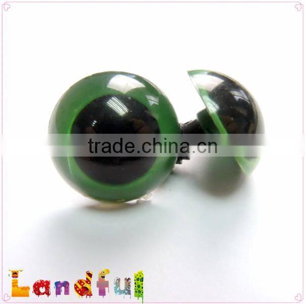 20mm Doll Parts Amigurumi Plush Toy Eyes Safety Green Animal Eyes