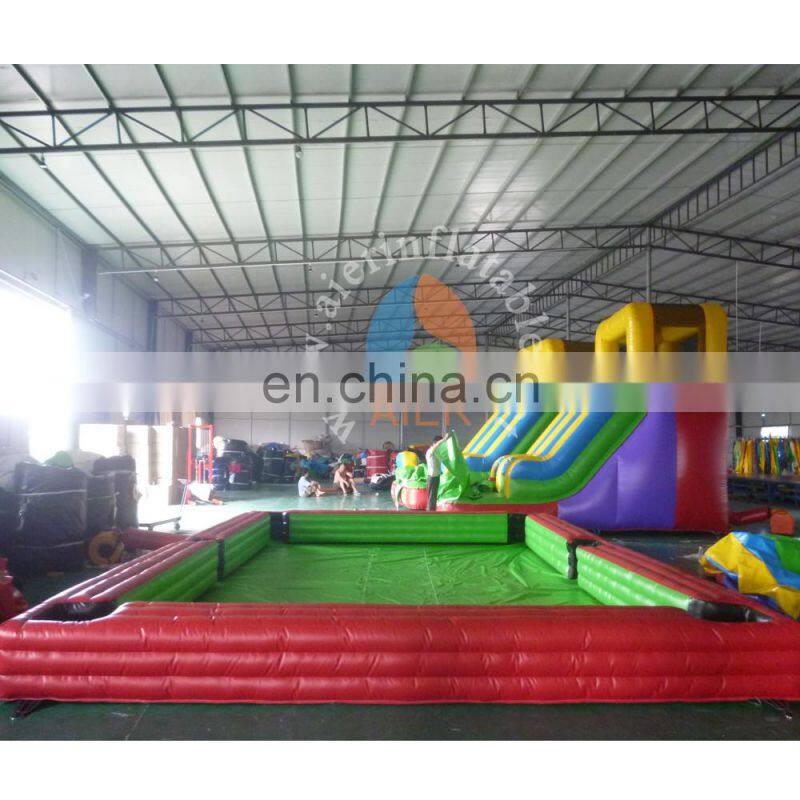 2017 Alibaba china hot sell inflatable sport game / cheap price Inflatable snooker for adult