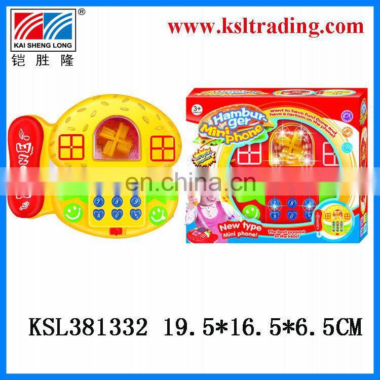 counting frame music snowflake mini telephone toy