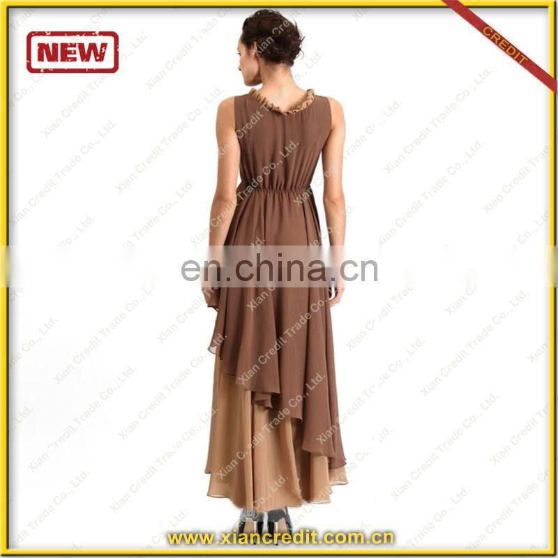 2 layers silk kaftan for Ladies