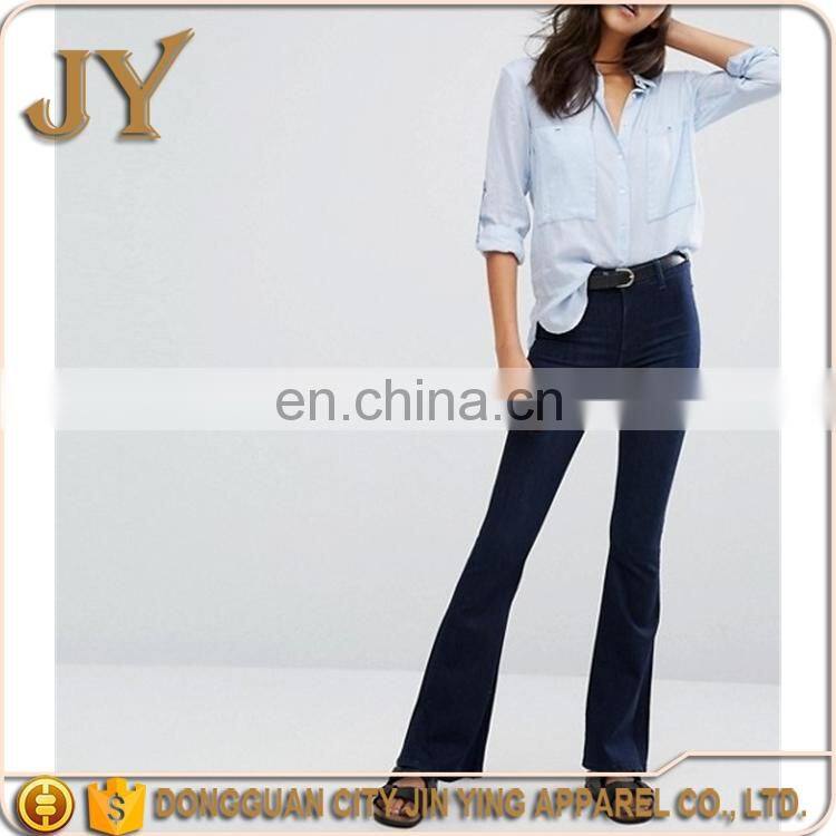 Sex Girls Midwaist Pants Slim Women Jeans Wholesale Trousers Jeans Make in China