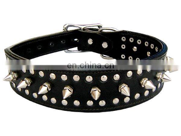 Cotton Rope Leather Dog Collars manufacturer