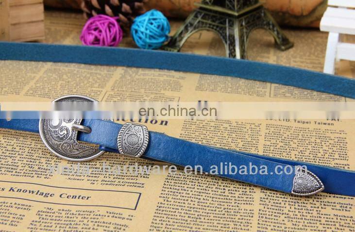anti silver color buckle colorful italy genuine leather trendy and retro dressing lady belts