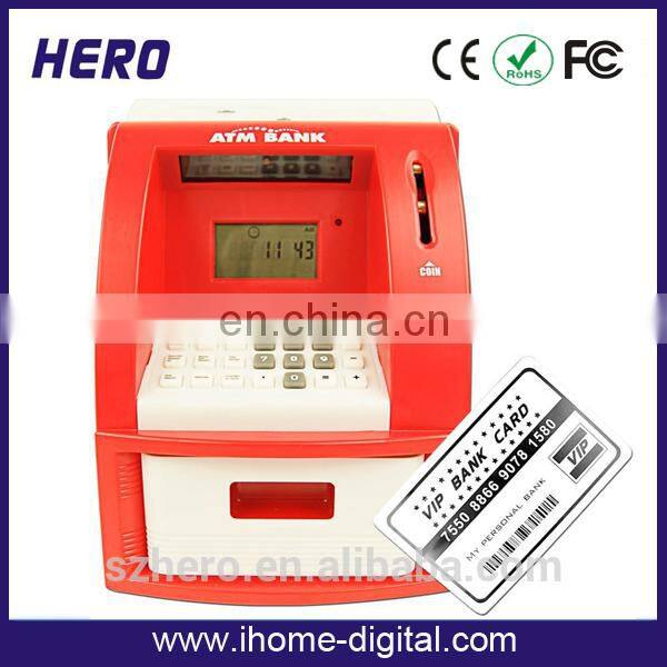 Brand new money saving boxes for adults coin counter for promotion