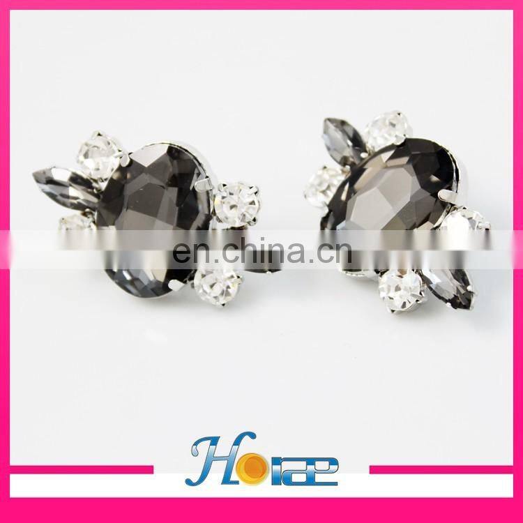 high quality lady shoe accessories diamond shoe decoration shoe buckle
