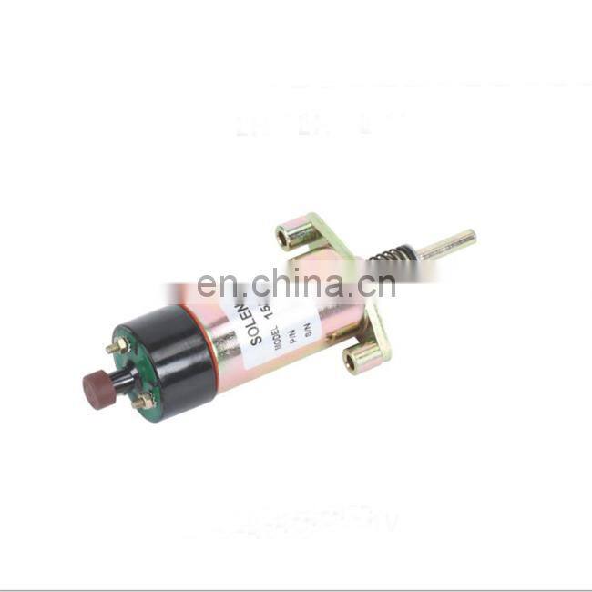 24V Fuel Shutoff Solenoid 3E-7985 155-4653 for 3304 3306 3406 3406B 3406C 12H 12H ES 12H NA 140H 140H NA 160H 160H NA