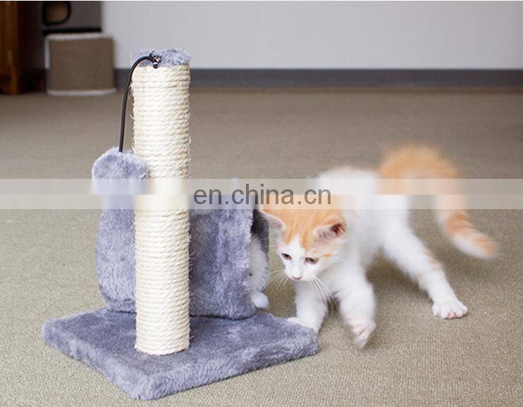 Wooden Sisal Oem Manufacturer Wholesale New Design Wooden Cat Scratching Post