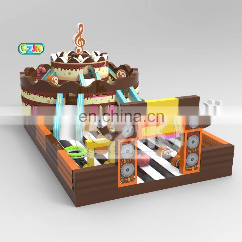 chocolate cake china commercial inflatable toddler for sale