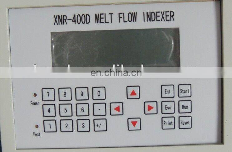 XNR-400D  LCD Display LDPE PE Plastic Melt Flow Index Tester