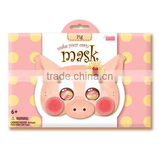 Kids toy Party Paper craft Make Your Own DIY Rooster Hen Animal Paper Mask