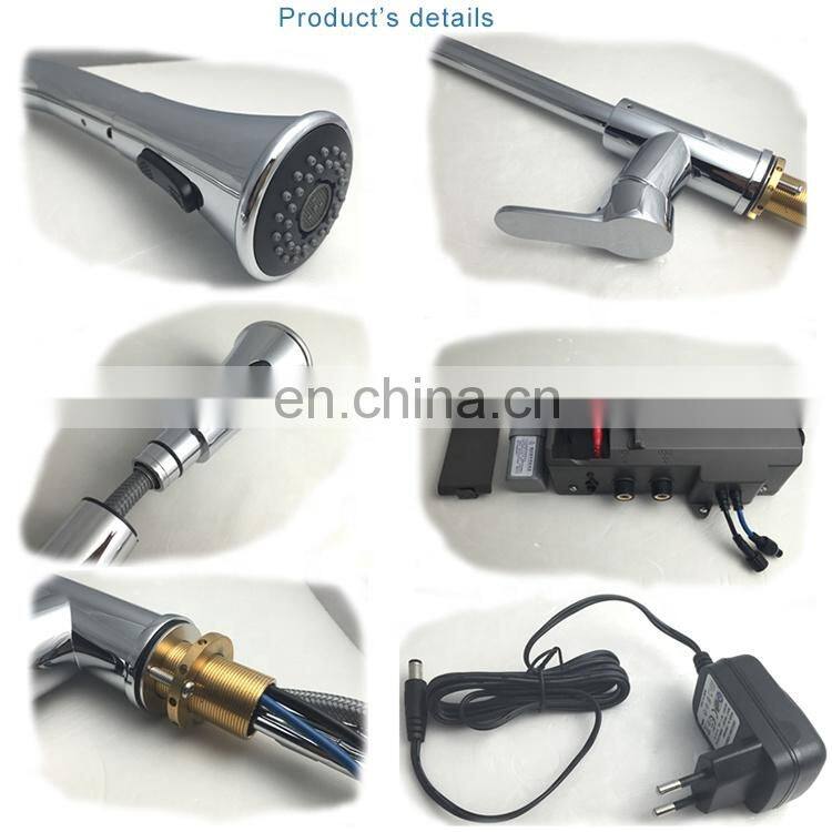 fashion sensor kitchen hot and cold water above sensor hands free  faucet