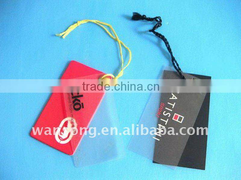 popular plastic hand tag