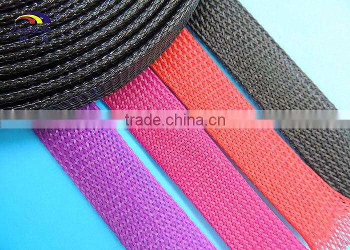 Insulation Materials Expandable Braided Sleeving for Power Line