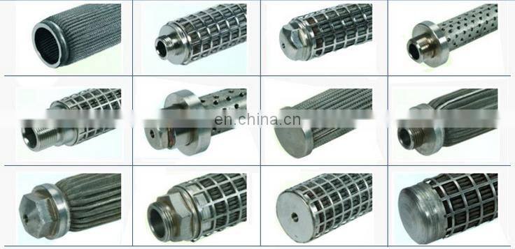 gas filter/gas filter element/stainless steel sintering air filter element