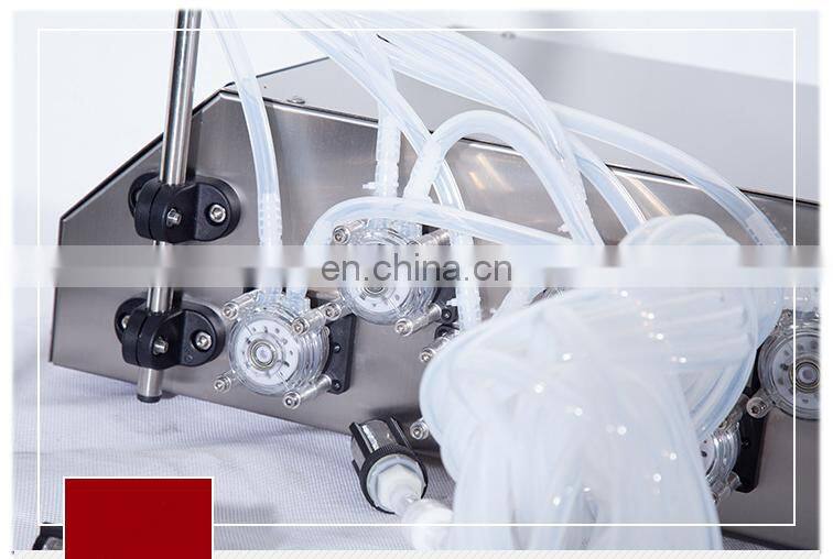 6 Heads High Accuracy Liquid Quantitative Filling Machine For Eye Drop Essential Oil Liquid Perfume Bottles Water