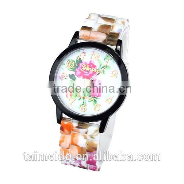 Top quality red ceramic watch