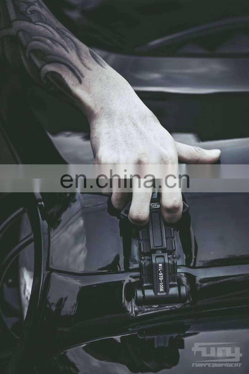 Hood lock for Jeep wrangler JK 4x4 Aluminium black hood catch 2007+ lock for Jeep autopart accessories Maiker manufacturer