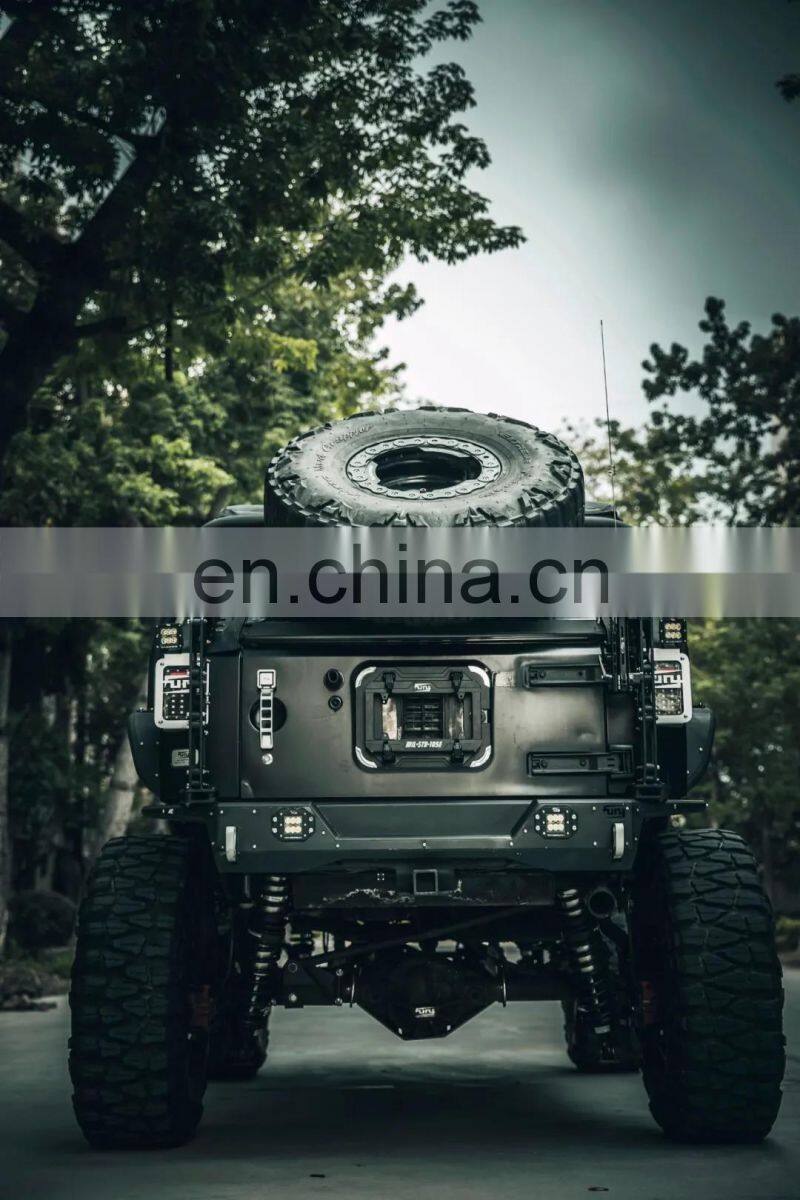 4*4 Accessories Rear License Plate for Jeep Wrangler JL 18+Off road Tailgate License Cover from Maiker