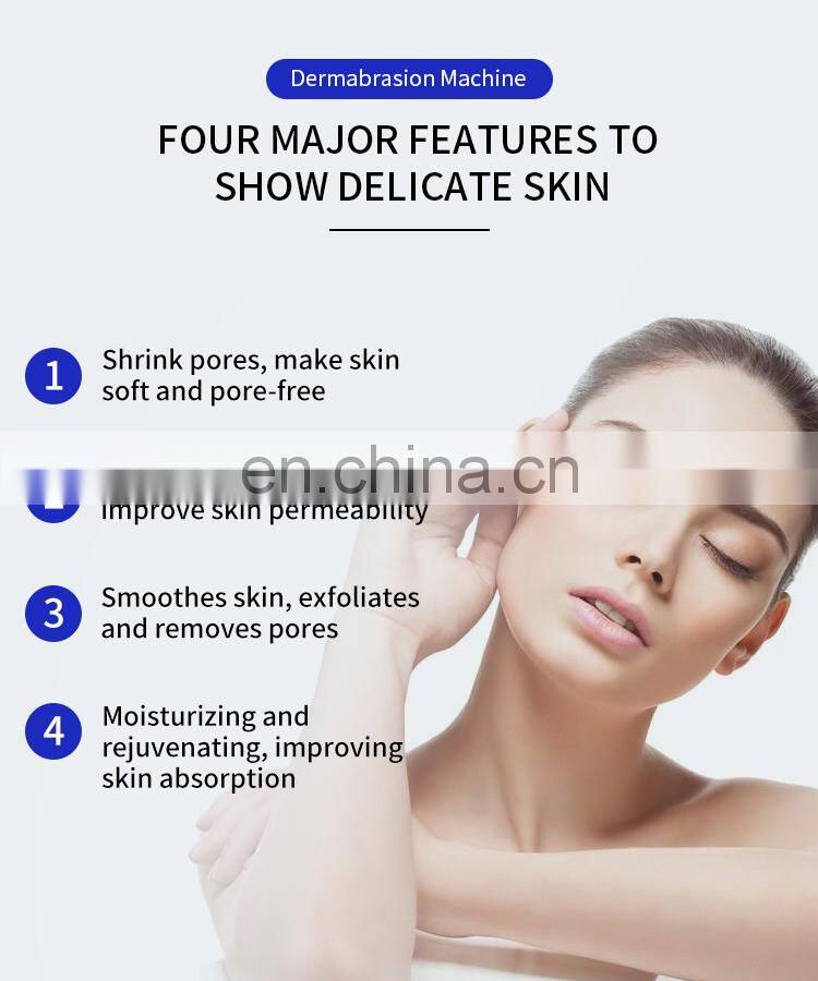 3 In1 Diamond Microdermabrasion Hydra Beauty Machine Facial Peeling Suction Oxygen Jet Skin Rejuvenation Dermabrasion Instrument