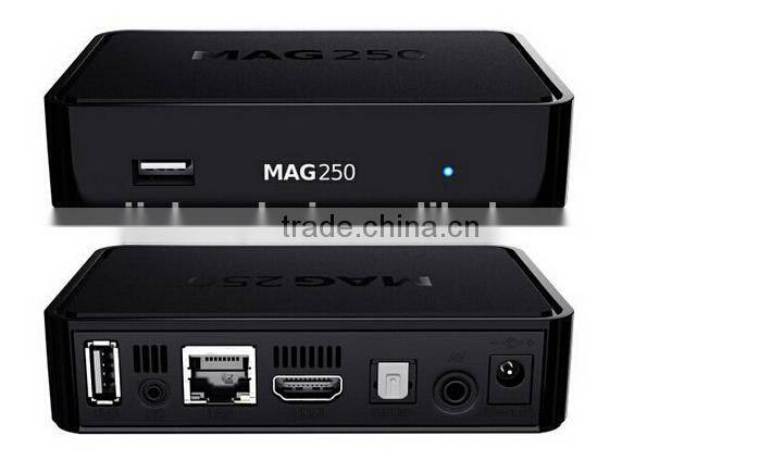 hot sale mag250 linux iptv set top box mag 250 iptv remote control