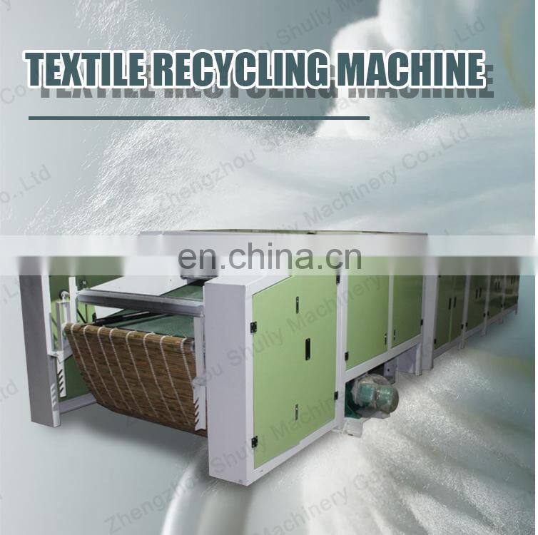 Textile recycling cotton machine machine recycling textile clothes recycling machine