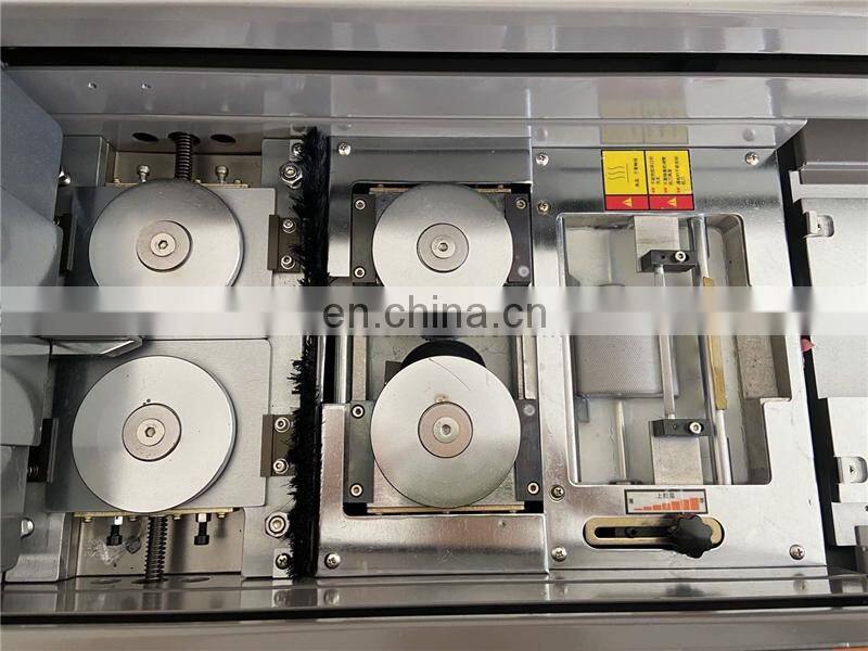 UK5 7inch Touch Screen Silence mute Hot thermal glue book cover binder, notebook hotmelt glue bookbinding machine