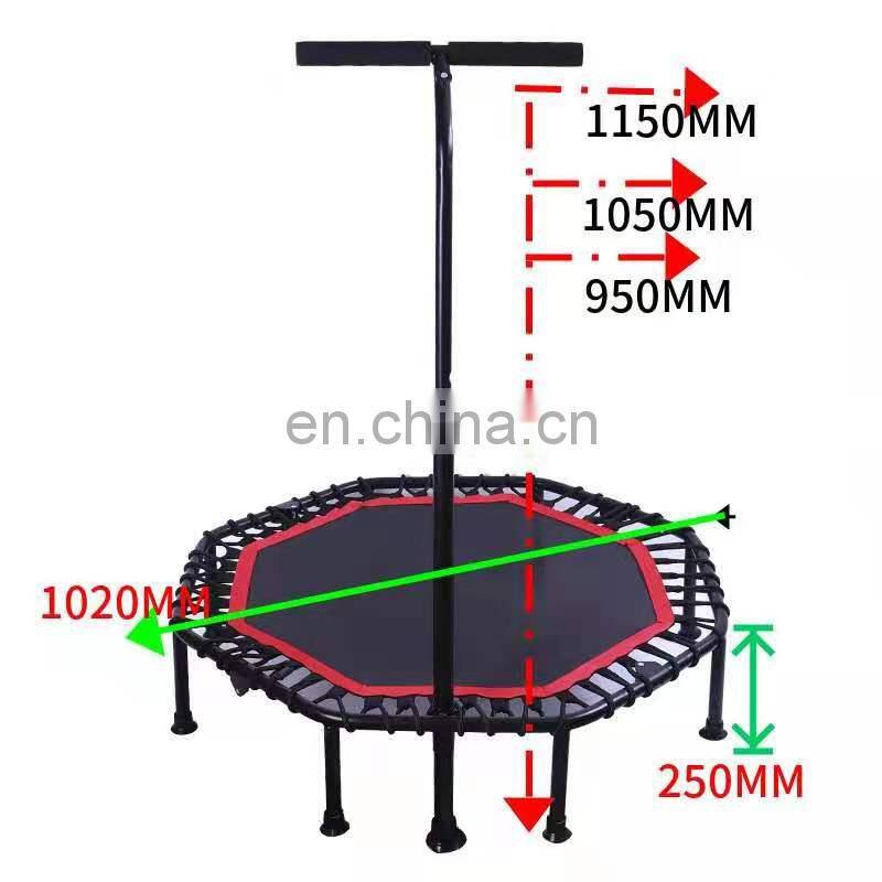 Byloo new 2022 2023  indoor Kids round trampoline mini trampoline with round armrest for children