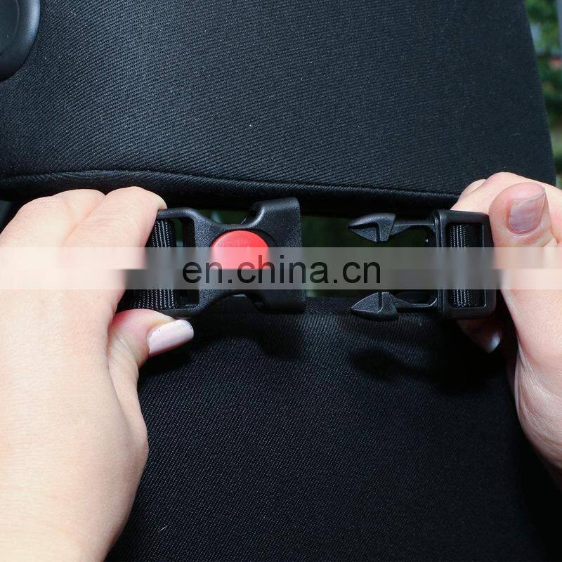 Dog Seat Belt Adjustable Durable Car Seat Belt Reflective Elastic Nylon Bungee Connect Dog Harness in Vehicle Travel Strap Leads