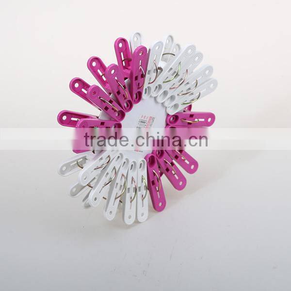 18 pcs Hanger Clamp 2.85 inch Plastic Clothespins
