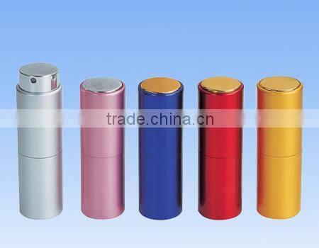 selling empty 20ml Aluminum body shape vintage perfume bottle